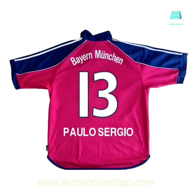 Bayern Munich 1999-01 Home Shirt ((Excellent) S) (Paulo Sergio 13)