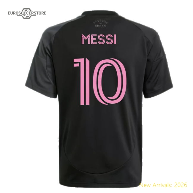 2025-2026 Football Team Kids Soft Messi Jersey Climacool