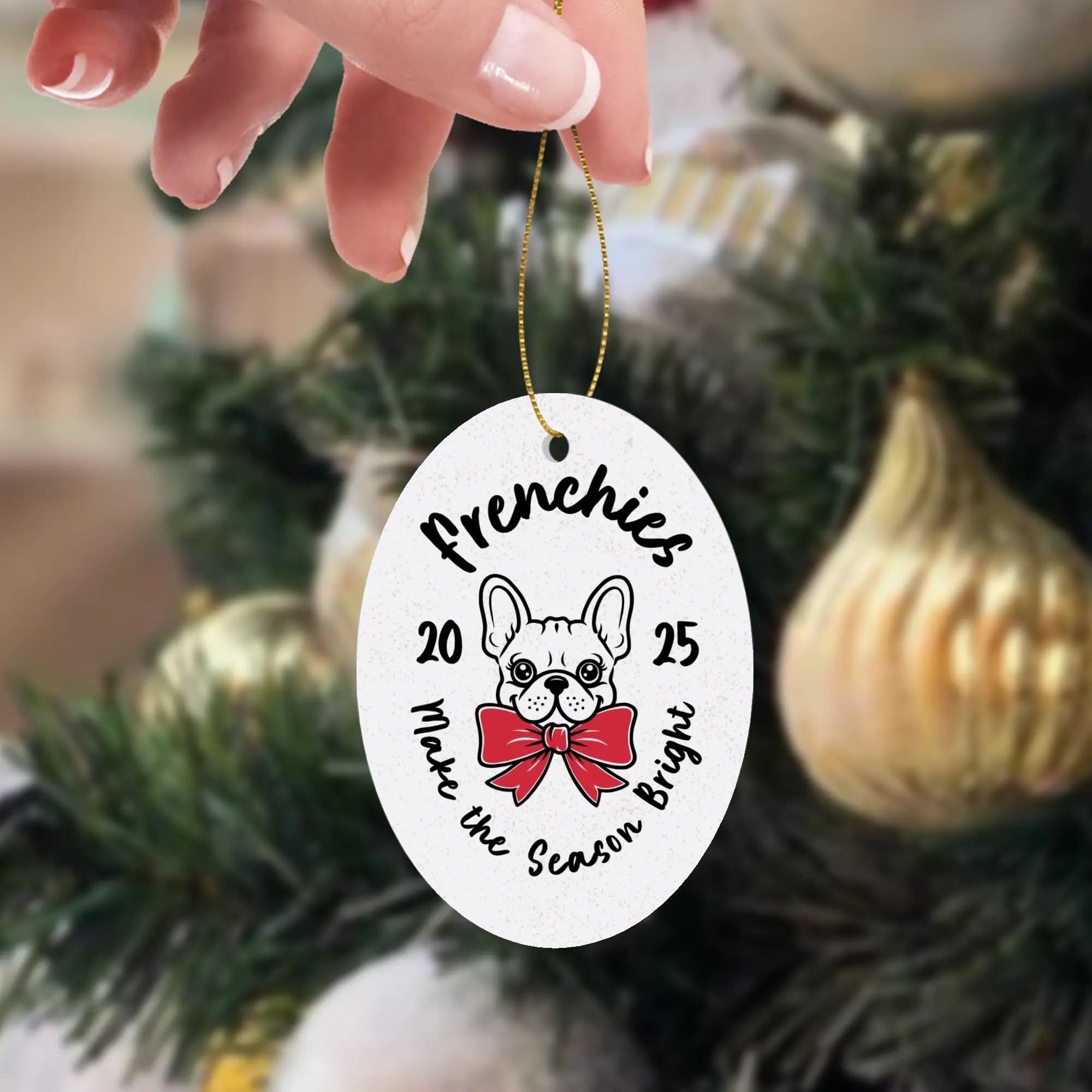 Fashion-Forward Everyday Pet-Lover Pip - Christmas Ornaments as a Gift