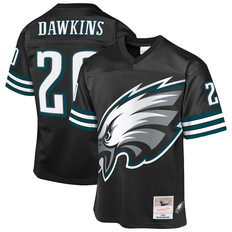 None Brian Dawkins PHI Eagles Timeless Top-Grade Jersey Football Appar