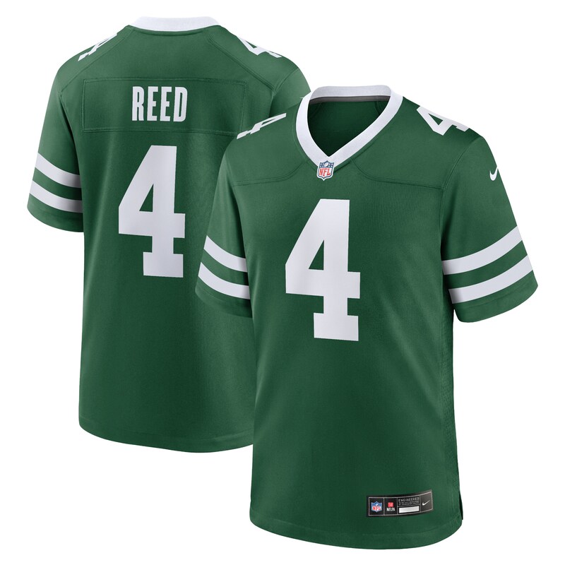 None D.J. Reed NY Jets Modern Durable Jersey Game Day Wear