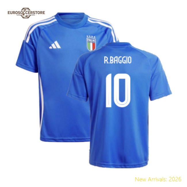 Non-toxic Football Team Kids R.baggio Jersey 2024-2025 Stretchy