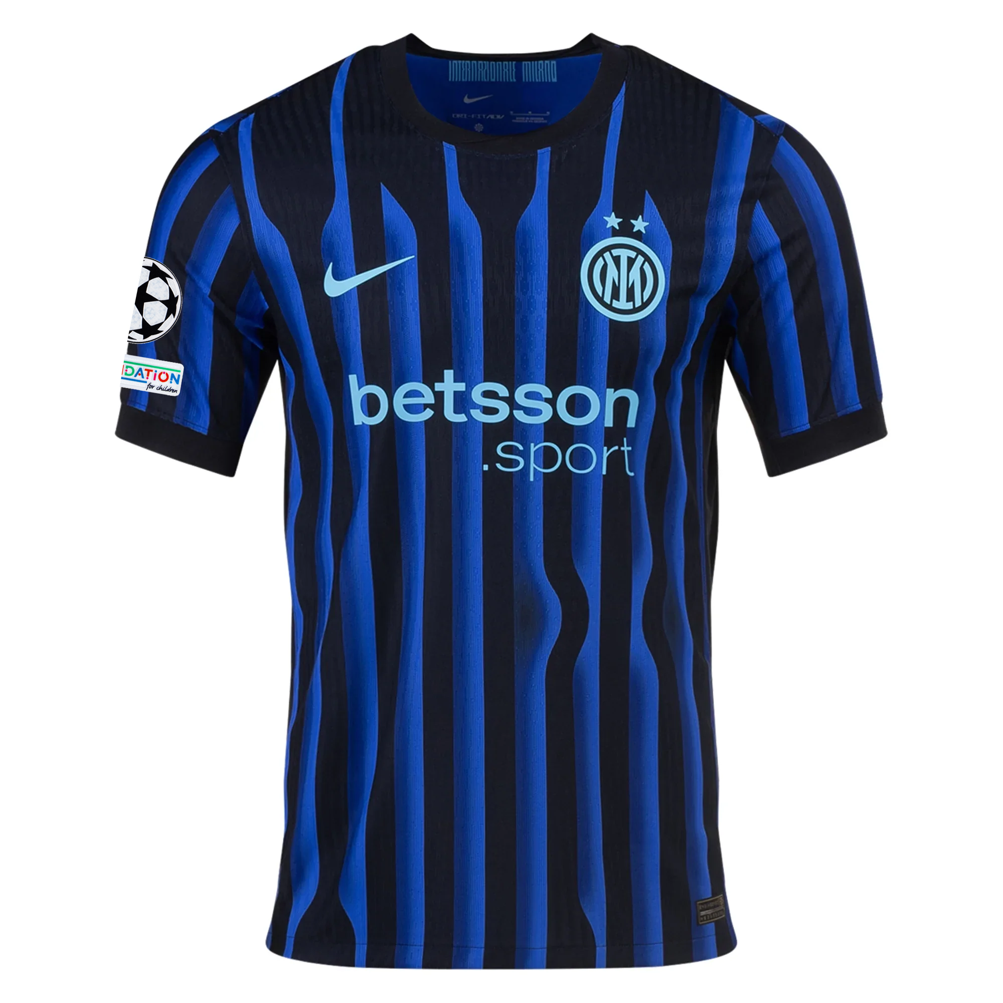 Inter Milan Blue 25/26 UCL Home Jersey – Authentic Football Shirt