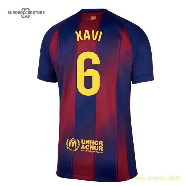 Top-Quality Fan-Favorite 2025-2026 Barcelona Home Shirt (Xavi 6)
