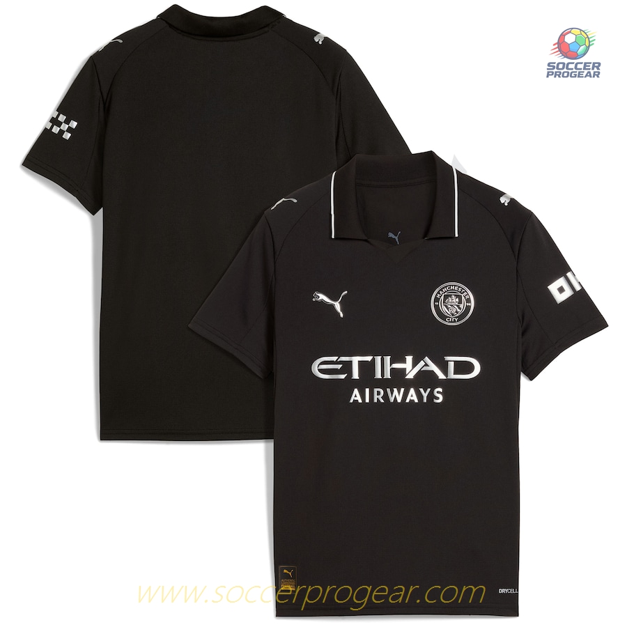 Manchester City Children Away Shirt 2025/26 Collection