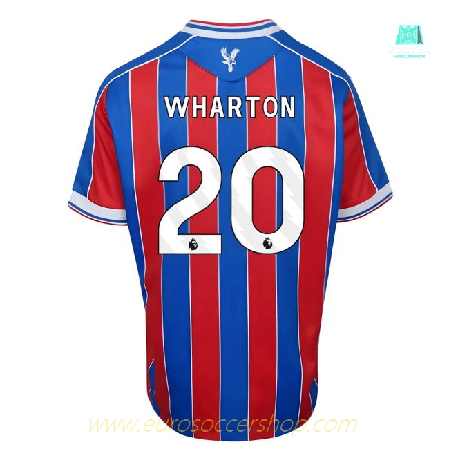 2025-2026 Crystal Palace Home Shirt (Kids) (Wharton 20)