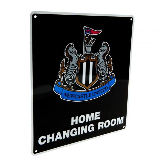 Newcastle United FC Home Changing Room Sign - official style