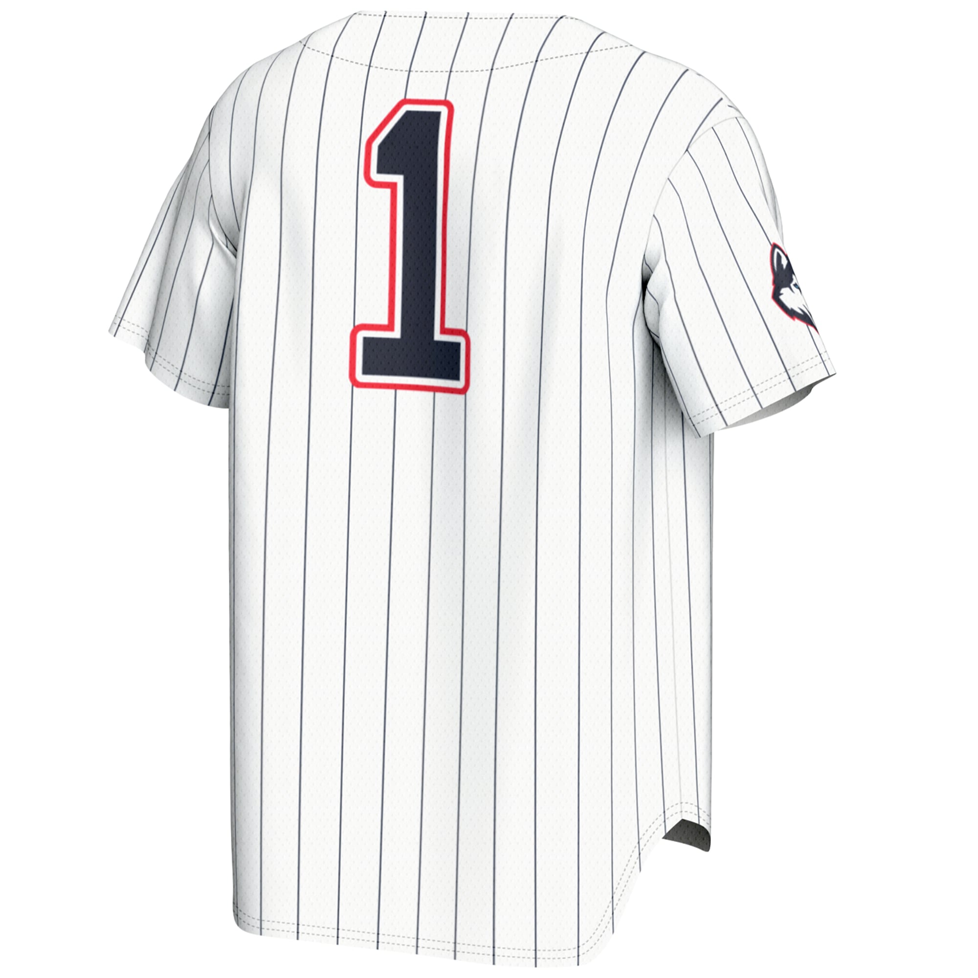 #1 UConn Huskies GameDay Greats Lightweight Baseball Jersey - White