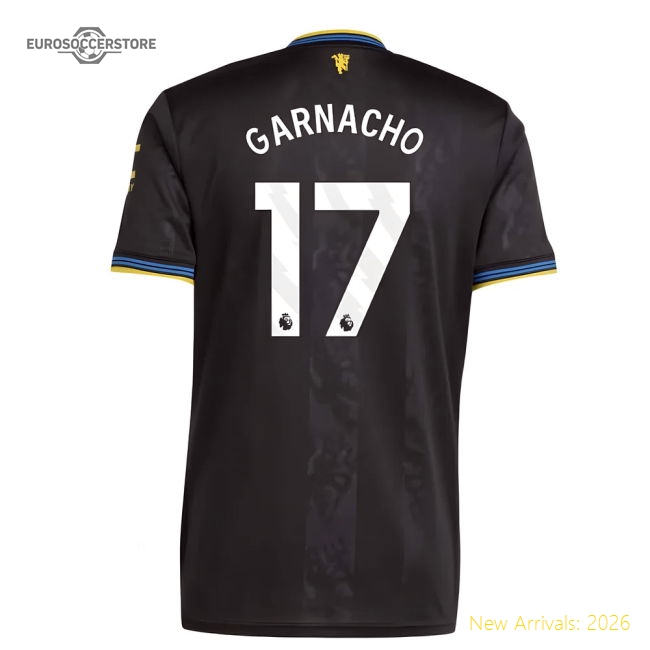 2025-2026 Manchester United Third Shirt (garnacho 17) - Authentic Design