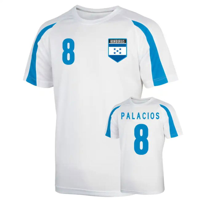 Top-Tier Honduras Sports Training Jersey (Palacios 8) Limited-Edition