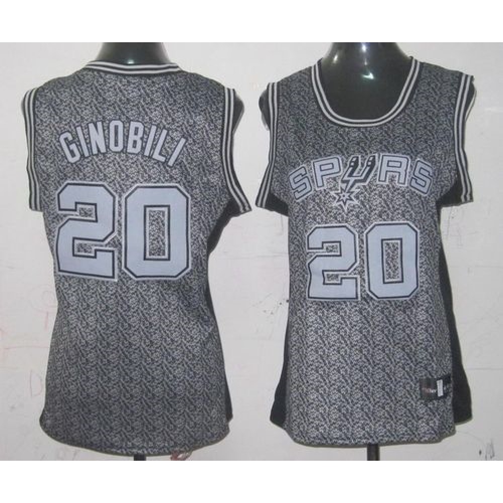 Fan Favorite Affordable Men's Spurs #20 Manu None Basketball Jersey