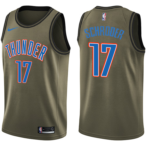 High-Quality Oklahoma City Thunder Dennis #17 NBA Swingman Jersey