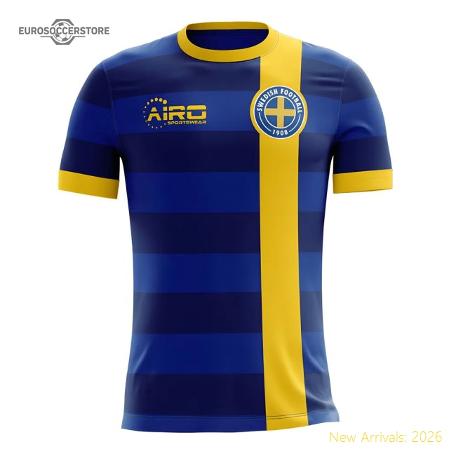 2025-2026 Sweden Away Concept Football Shirt - Womens