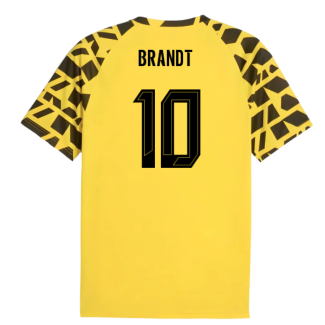 Popular 2025-2026 Borussia Dortmund Warm Up Jersey (Yellow) (Brandt