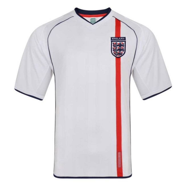 England 2002 Retro Football Shirt (SHEARER 9)