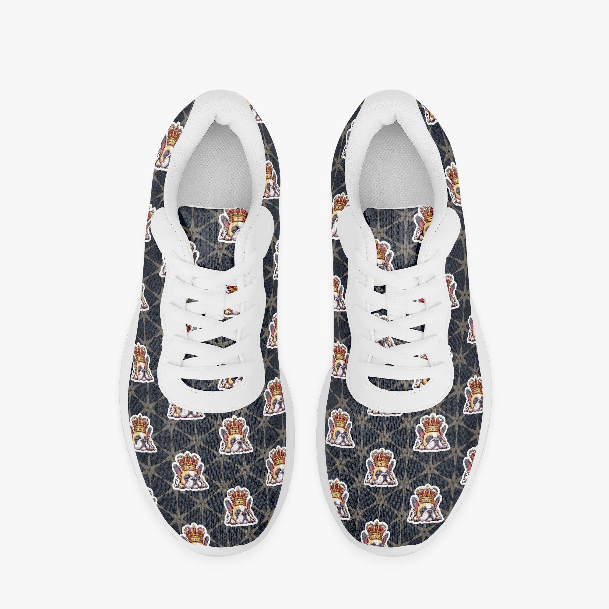 Waffle - Stylish Running Shoes Frenchie Themed Wear | Premium Quality