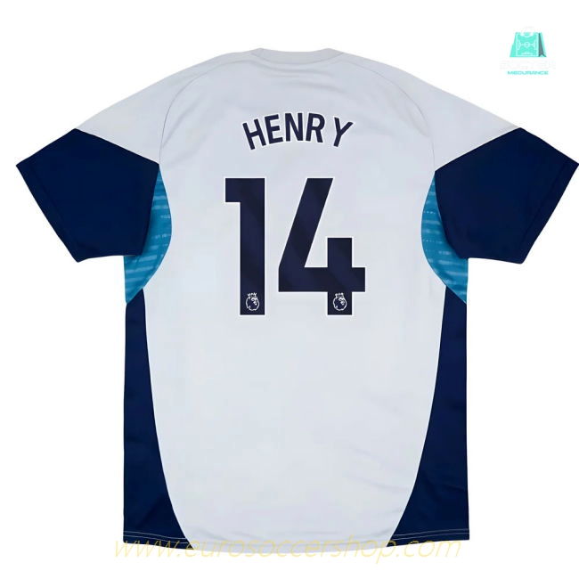 2025-2026 Arsenal Training Shirt (Grey Two) (Henry 14)