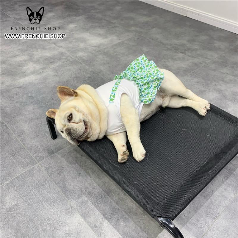 Frenchie-Fan Frenchie Summer Dress Floral Design (w308) for Street Style