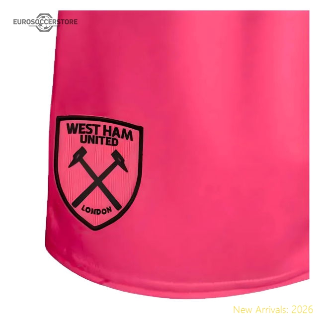 2024-2025 West Ham Goalkeeper Shorts (Pink) - Kids