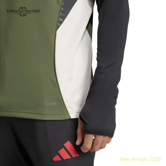 High-Quality 2025-2026 Bayern Munich Eu Training Top (Base Green)