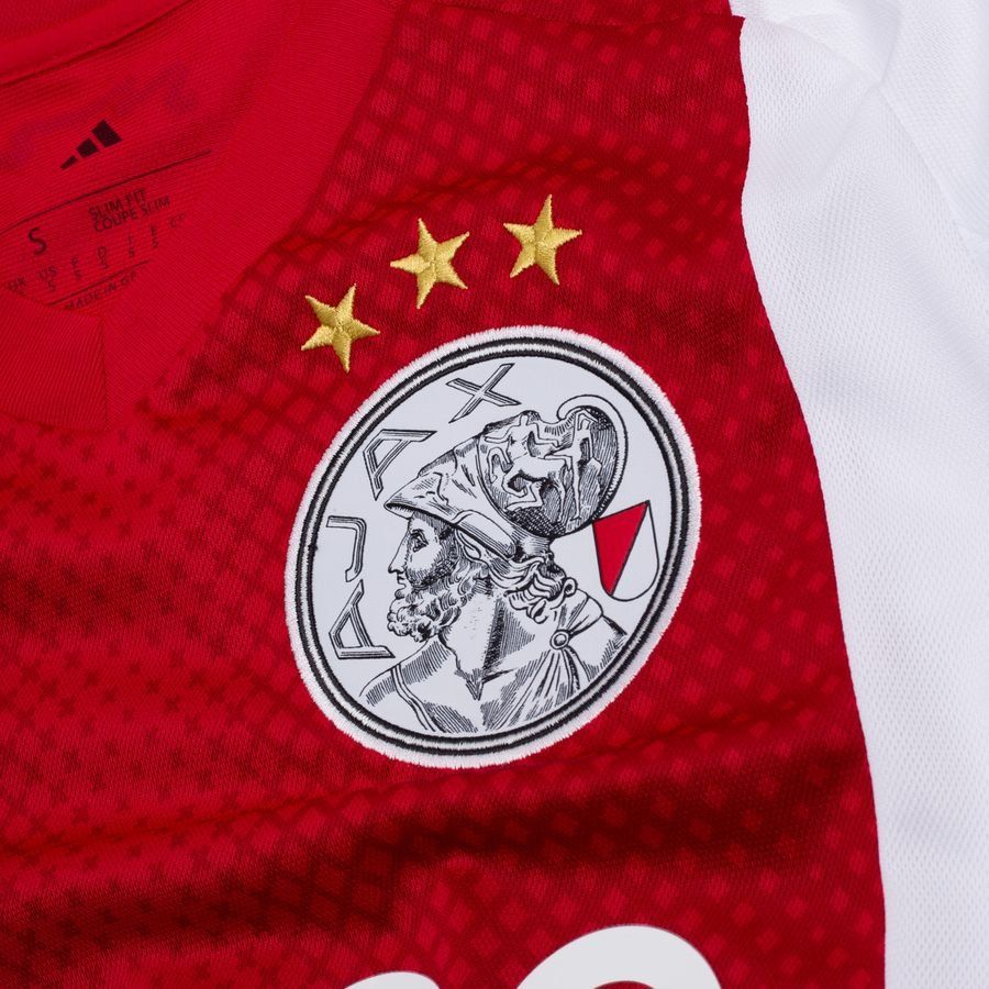 Ajax Home Shirt 2025/26 Supporter Version In Multiple Adult Sizes