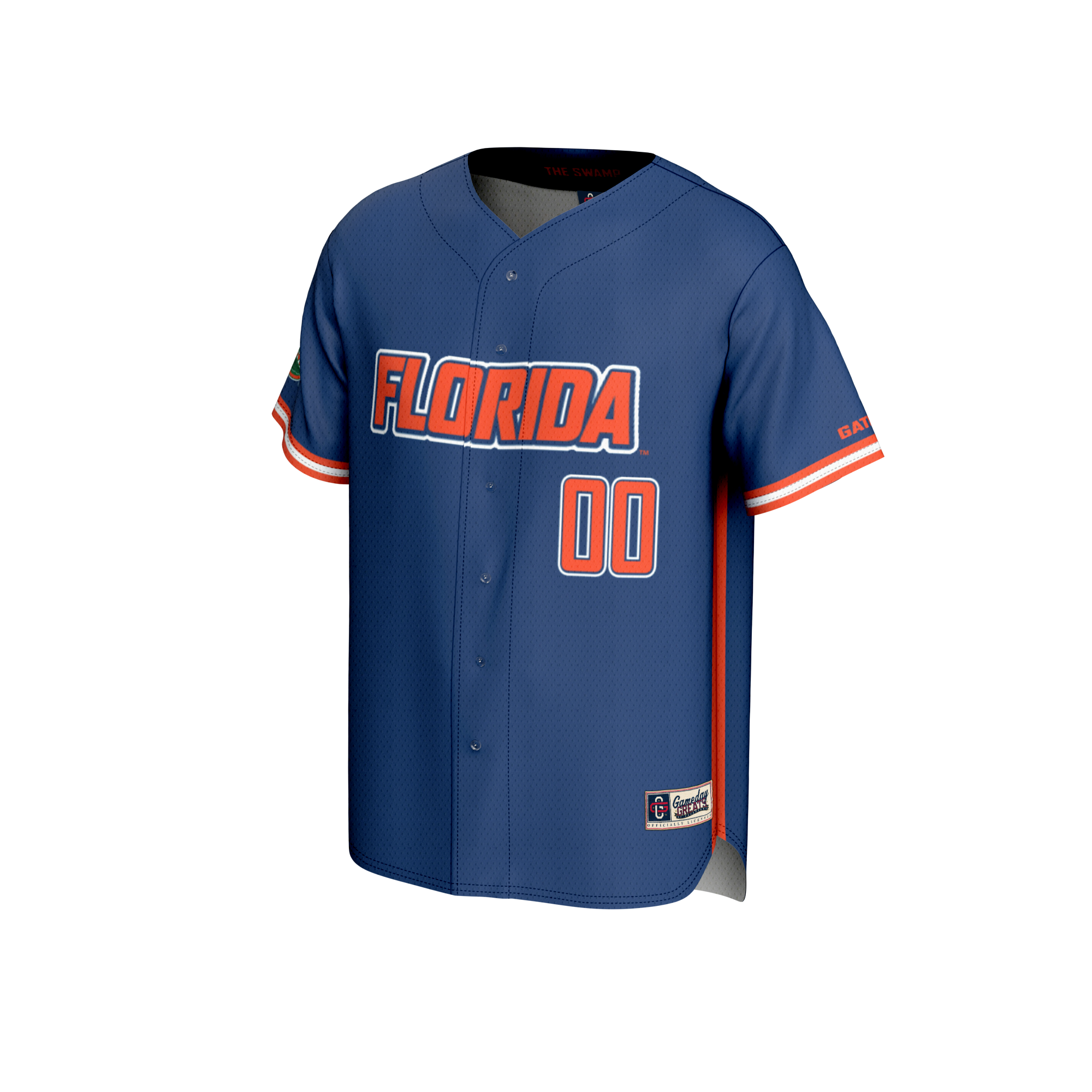 [DDG] Florida Gators GameDay Greats NIL Pick-A-Player Lightweight Baseball Jersey - Royal
