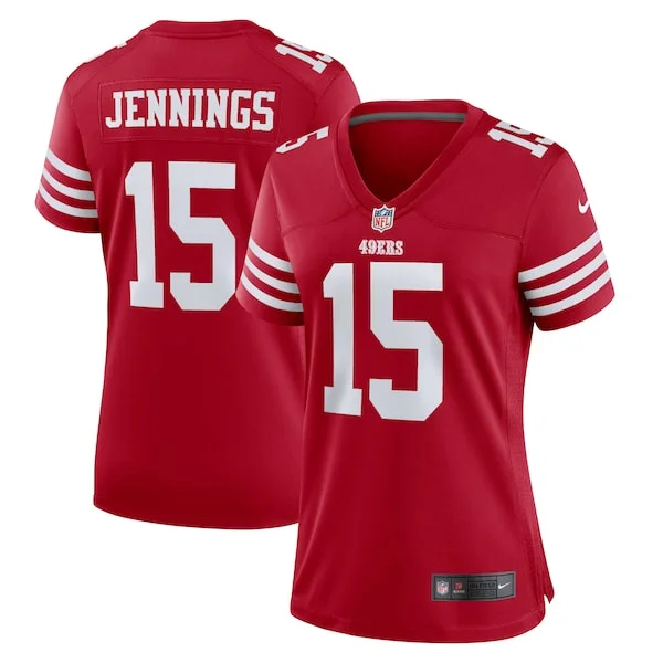 Performance San Francisco 49ers Game Jersey - Premium Scarlet NFL F...