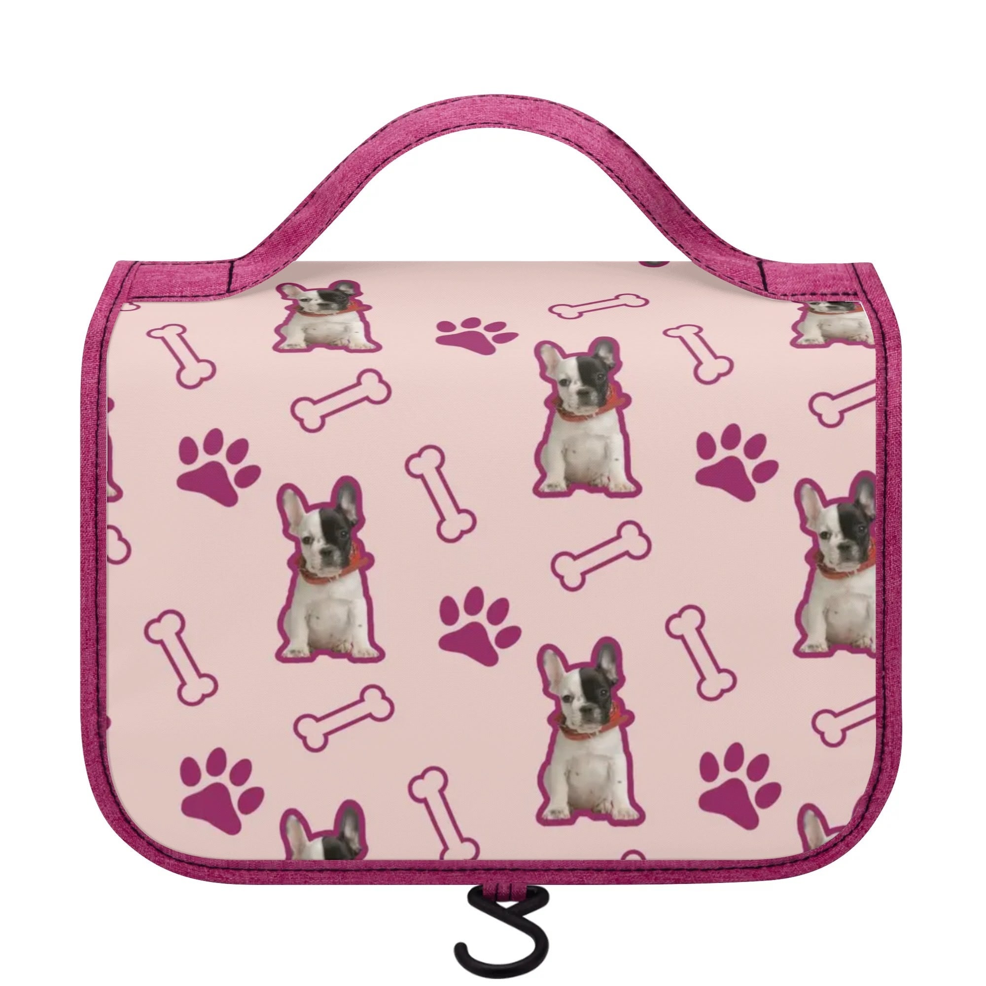 Travel Bag With Your French Bulldog’s Image Indoor Use | Non-slip Design
