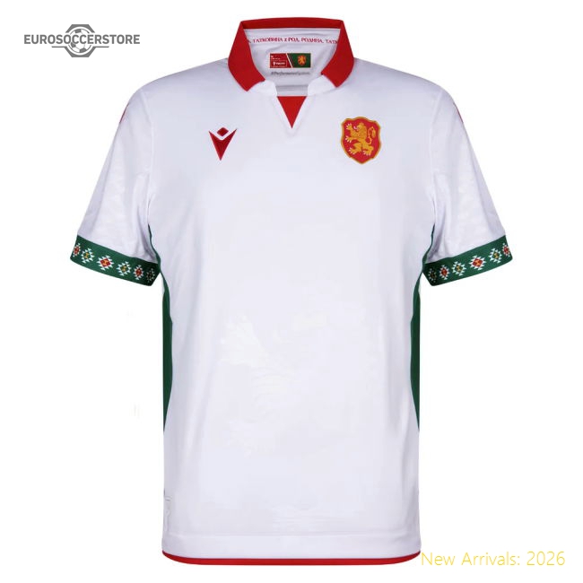Top Bulgaria 2025-2026 Home Jersey - Temperature-control