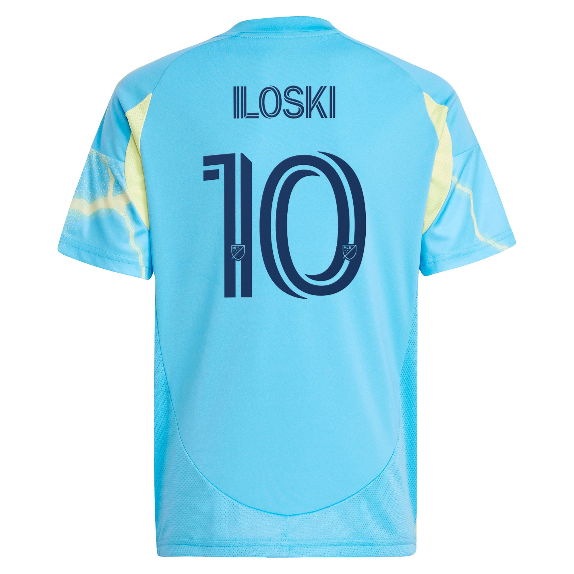 [SJH] Milan Iloski Philadelphia Union Youth 2025 The Voltage Kit Replica Jersey - Blue