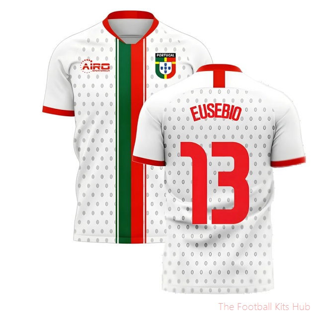 Portugal 2025-2026 Away Concept Football Kit (Libero) (EUSEBIO 13)