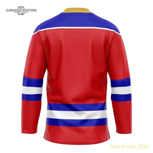 Russia Home Ice Hockey Shirt