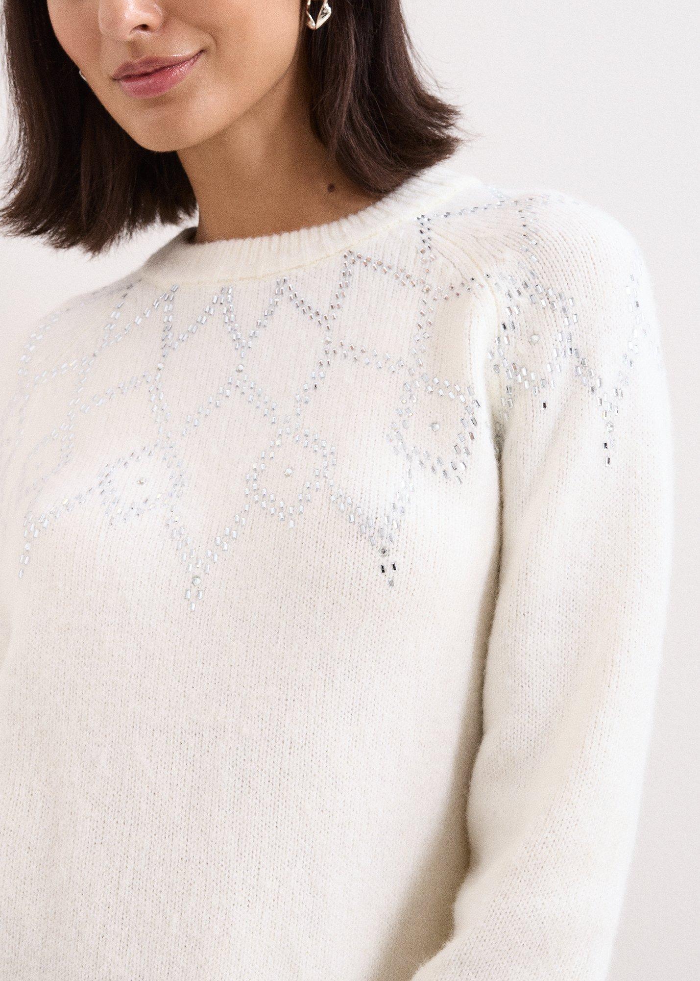 Petite Abigail Hotfix Fairisle Jumper