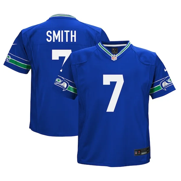 Performance Seattle Seahawks Game Jersey - Premium Royal NFL Fan Je...