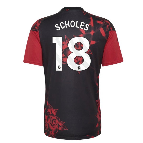[DDJ] 2026-2027 Man Utd Home Pre-Match Shirt (Red) (Scholes 18)