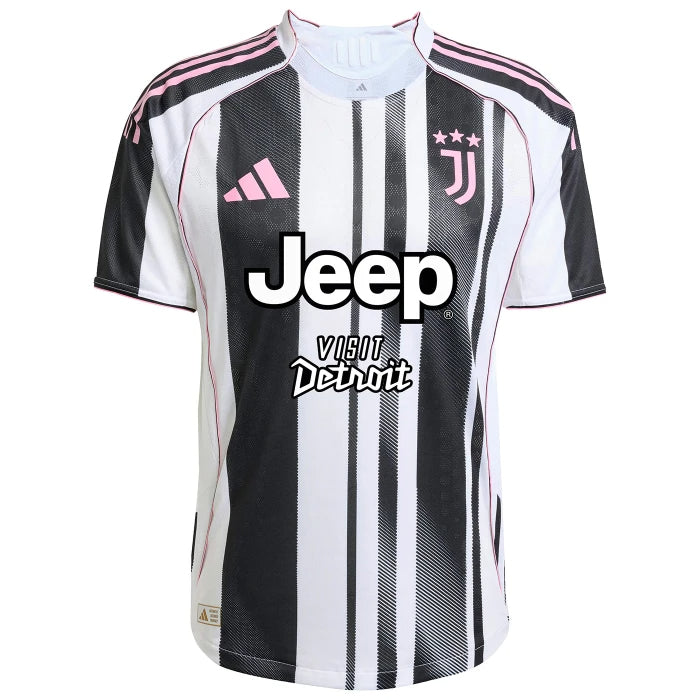 Player Version Juventus Home Soccer Jersey 2025/26 Authentic Kit