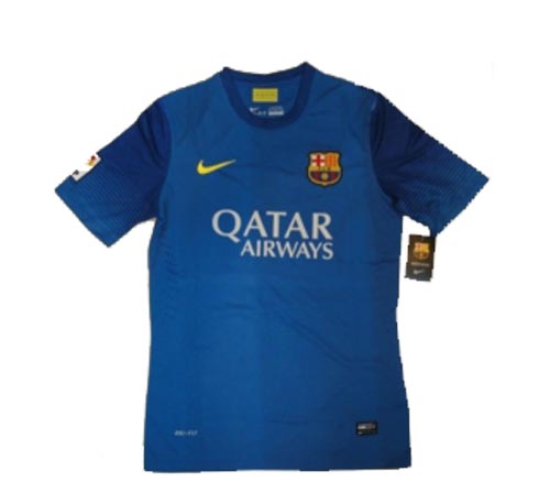 Official Barca 13-14 Barcelona Blue Training Jersey Shirt