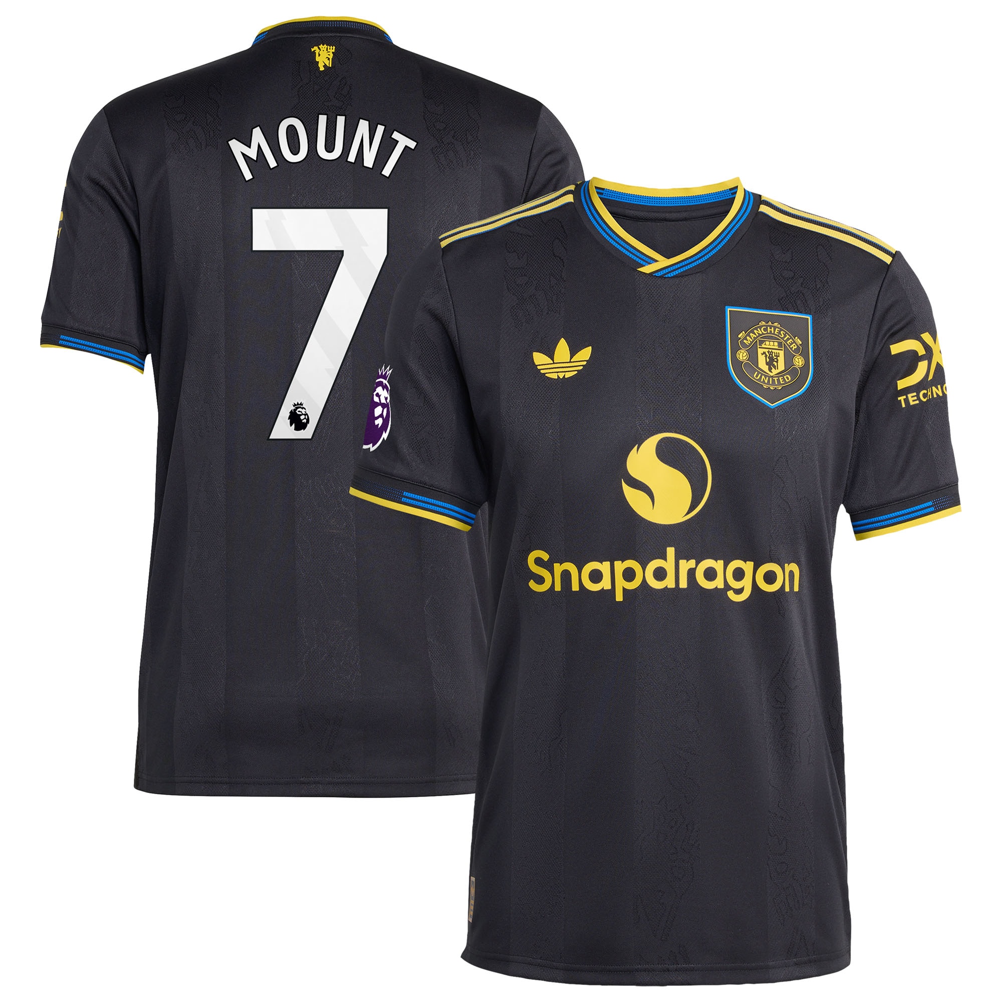 [ESK] Mason Mount Manchester United 2025/26 Third Authentic Player Jersey - Black