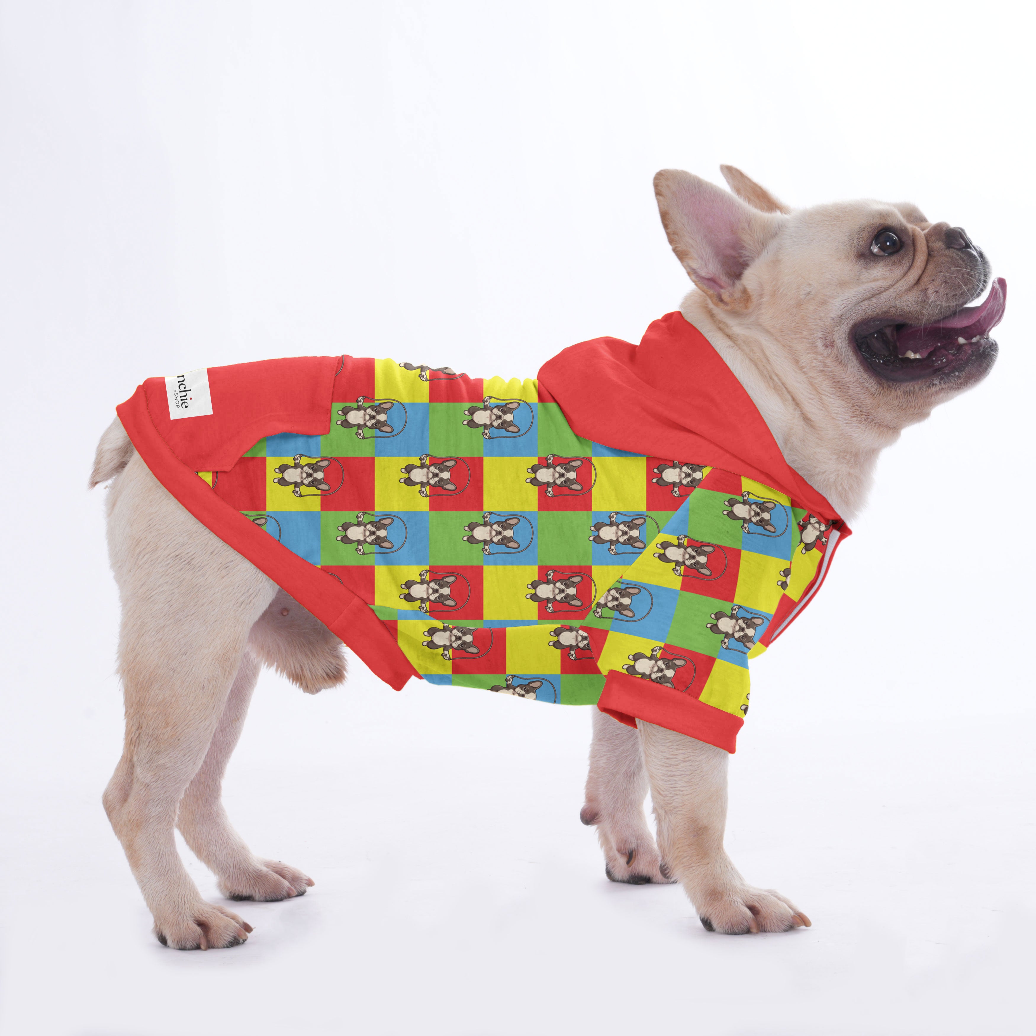 French Bulldog Elaine Hoodies For French Bulldog | Frenchie Shop