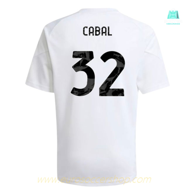 2025-2026 Juventus Training Shirt (White) - Kids (Cabal 32)