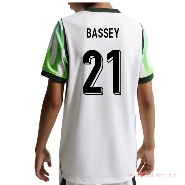 [SPK] 2026/27 Nigeria Away Shirt Kids Bassey 21