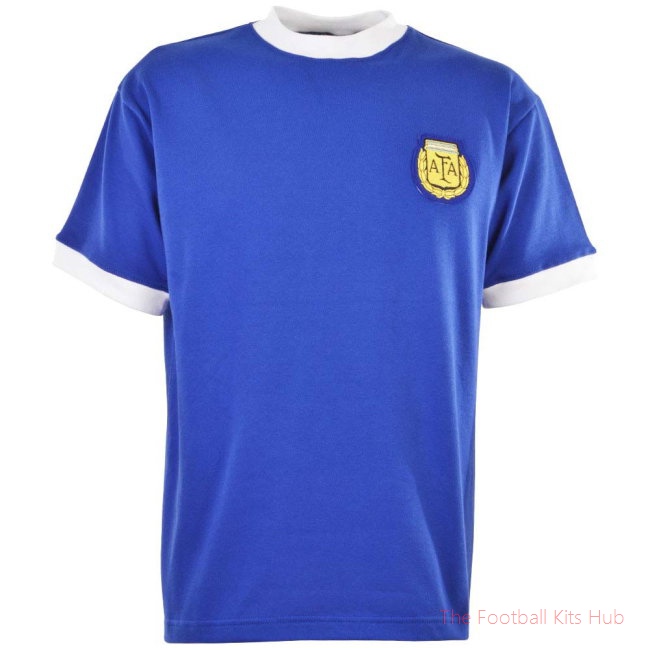 Argentina 1960s Away Retro Football Shirt