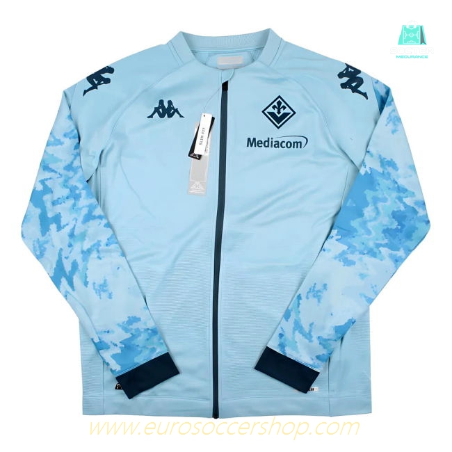 2023-2024 Fiorentina Pre-Match Jacket (Blue)