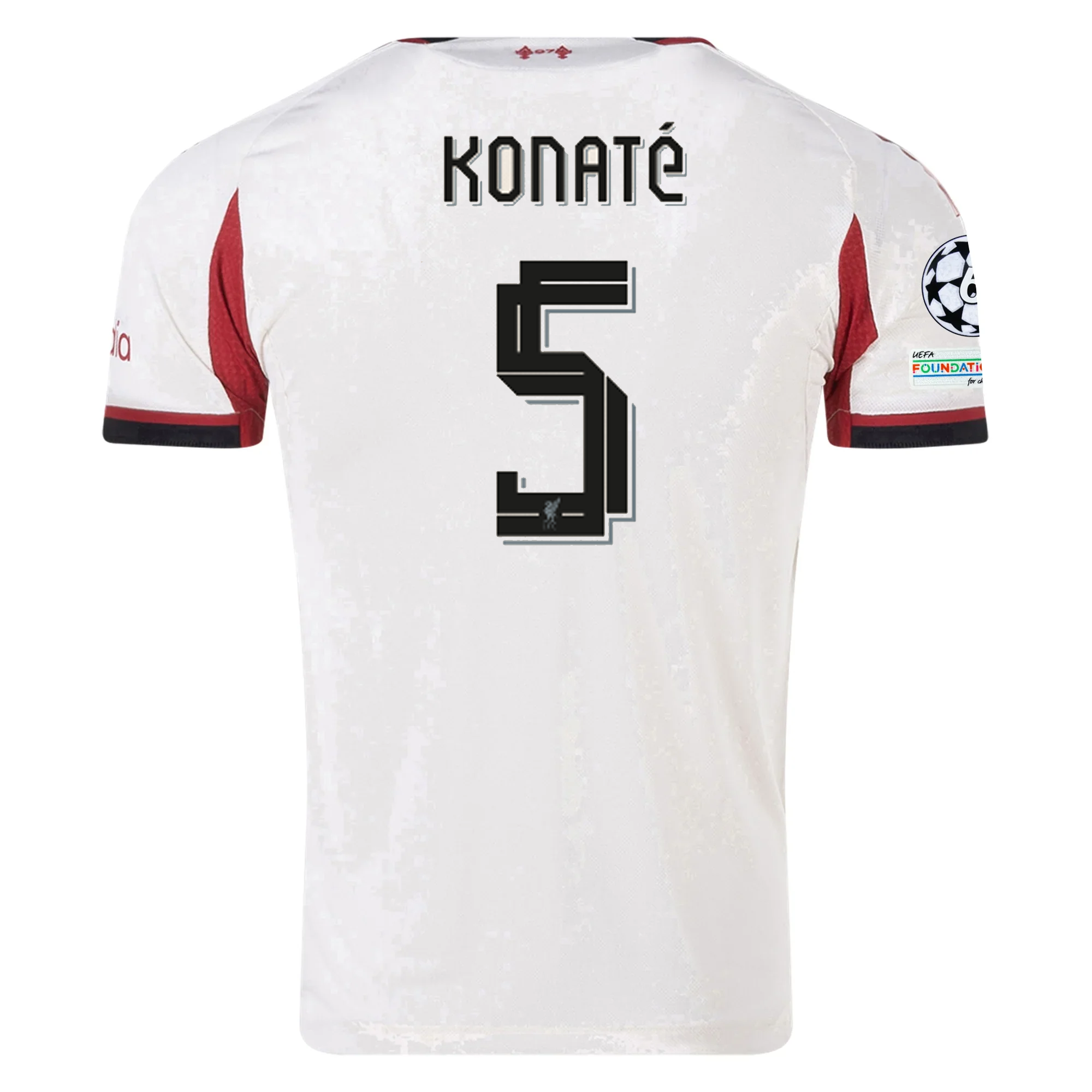 Liverpool Konate 2025-2026 UCL Away Jersey – Authentic Shirt