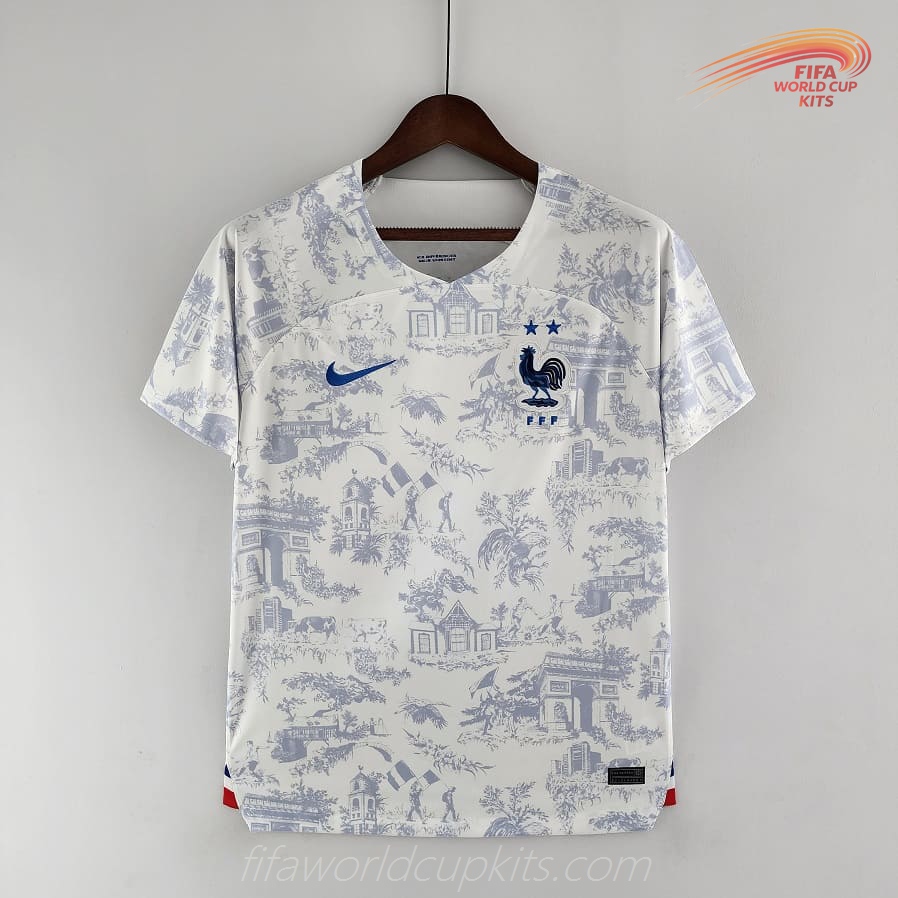 France Football Shirt season 2022 World Cup Away