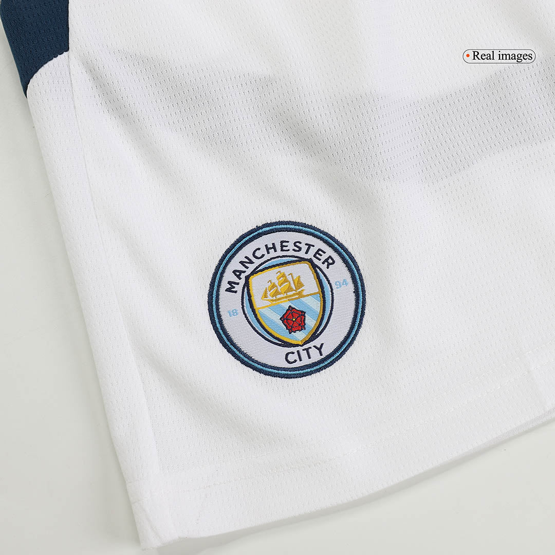 Manchester City Home Soccer Shorts 2024/25 Authentic Kit