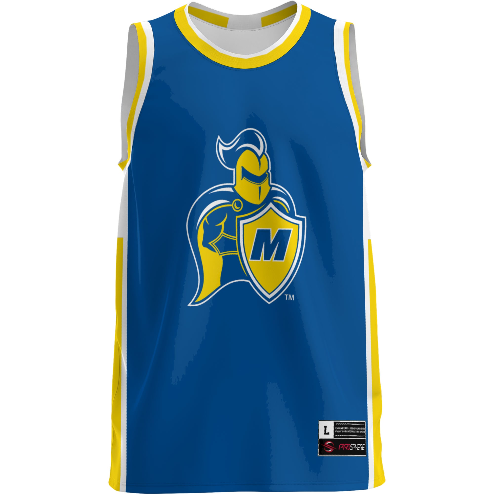 [DDG] Madonna Crusaders GameDay Greats Lightweight Basketball Jersey - Blue