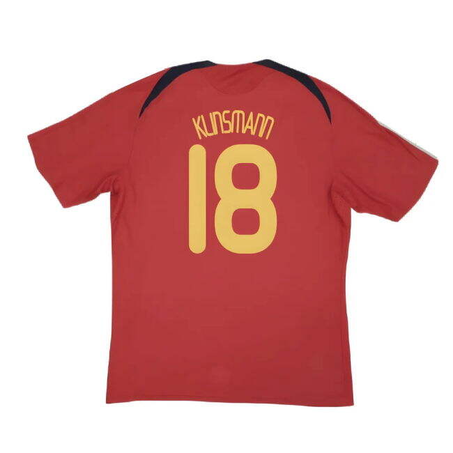 Convenient Germany 2008-10 Away Shirt ((Excellent) XXL) (KLINSMANN 18) Fashionable