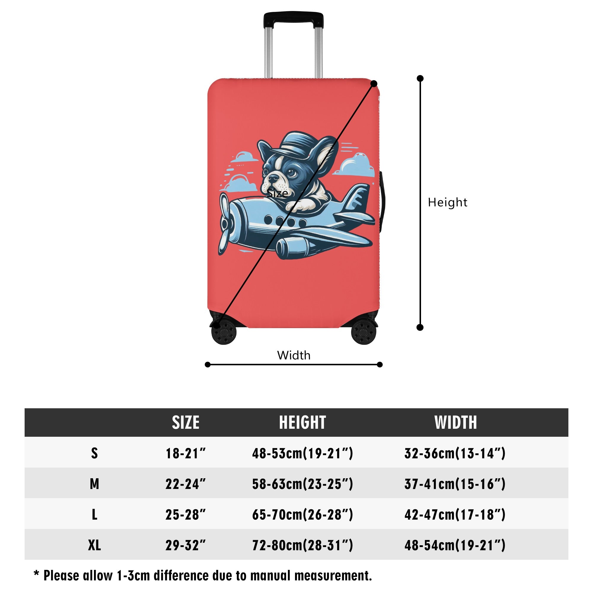 Minimal-Aesthetic Everyday William - Luggage Cover for Home Use