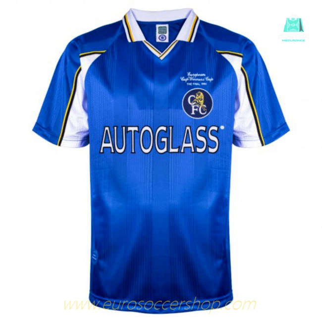 Score Draw Chelsea 1998 Home Shirt (Vialli 9)